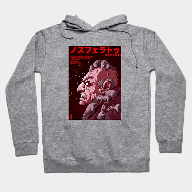 Nosferatu Dracula Hoodie by WikiDikoShop